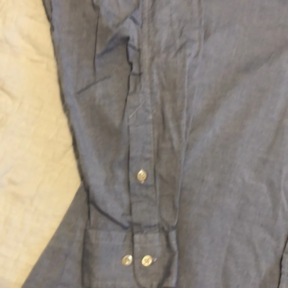 Willis & Geiger Outfitters Blue ButtonSown Mens Size 17.5”, 35 - Picture 3 of 15